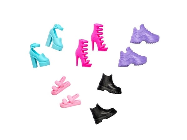 Barbie HWV71 Fashionista dockor, 5 par