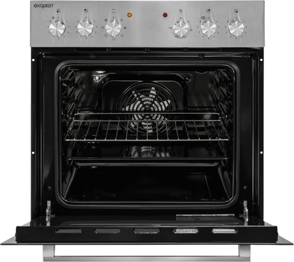 Exquisit EHE 156-2.1 UBZ-Set, Keramisk, 4 zone(s), Glass-keramisk, Svart, Röra, 59 cm