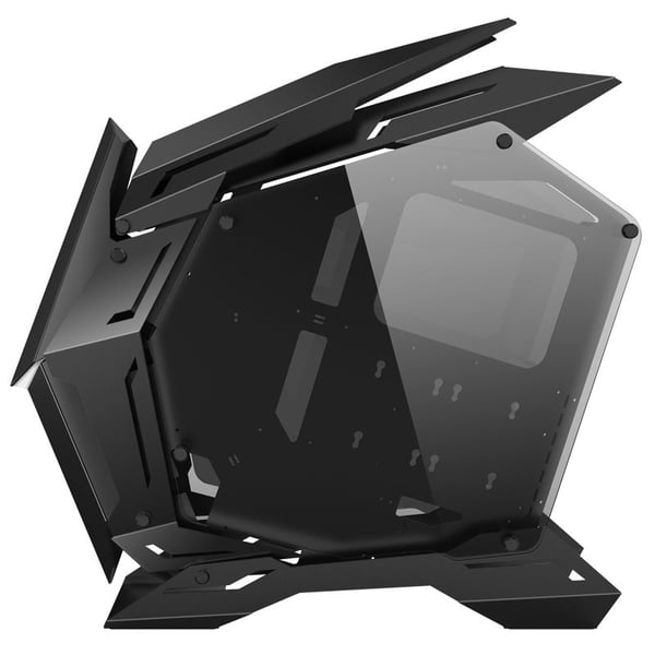 Jonsbo MOD3 Full Tower PC-kabinett ATX, EATX, ITX, micro ATX, herdet glass, svart