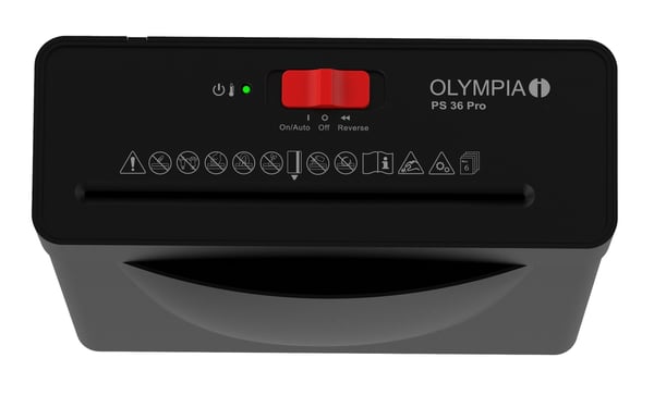 Olympia PS 36 Pro, Suikaleeksi leikkaava, 8 L, 72 dB, 2200 mm/min, 6 arkkia, P-2