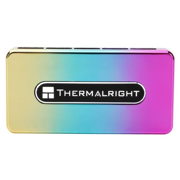 Thermalright ARGB HUB Controller Rev.A, 5 kanavaa, monivärinen, muovi, Molex (4-pin), 5 V, 90 mm, 90 mm