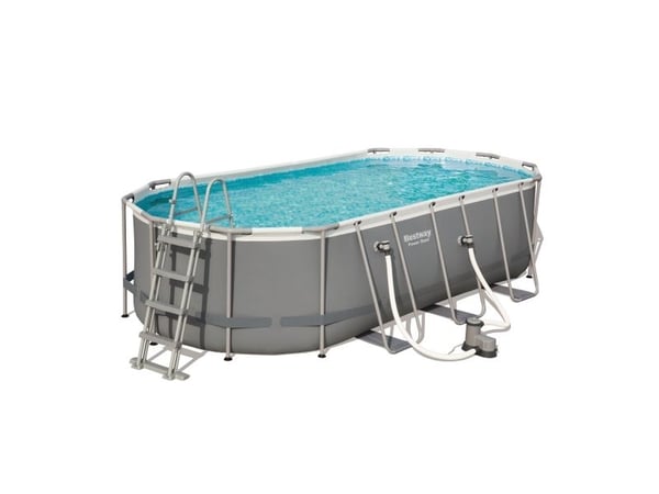 Bestway Levant 56710, 13430 L, kehysallas, tikkaat, ruskea, 89,6 kg