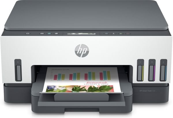 HP Smart Tank 720 All-in-One - Multifunksjonsskriver - farge - ink-jet - påfyllbar - Letter A (216 x 279 mm)/A4 (210 x 297 mm) (original) - A4/Lega...