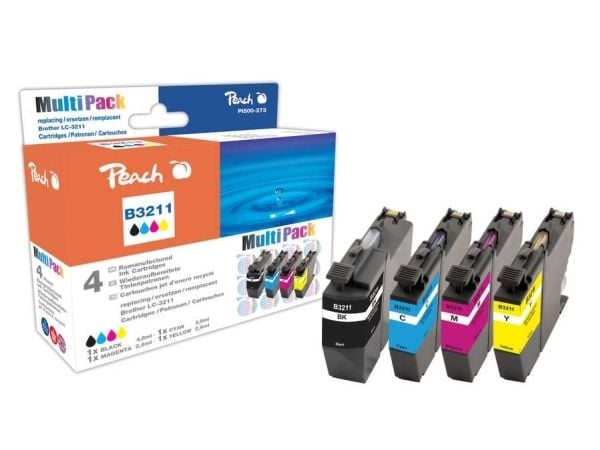 Peach PI500-273 - 4,8 ml - 8,7 ml - 220 sivua - 755 sivua - 4 yksikköä - Monipakkaus - Monipakkaus