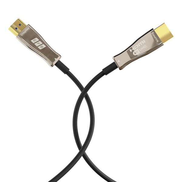 EFB Elektronik HDMI-20-00007, 10 m, HDMI Type A (Standard), HDMI Type A (Standard), 3D, 18 Gbit/s, Svart, Rustfritt stål