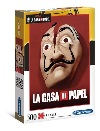 Clementoni - Money Heist (La Casa de Papel) - puslespill - 500 deler
