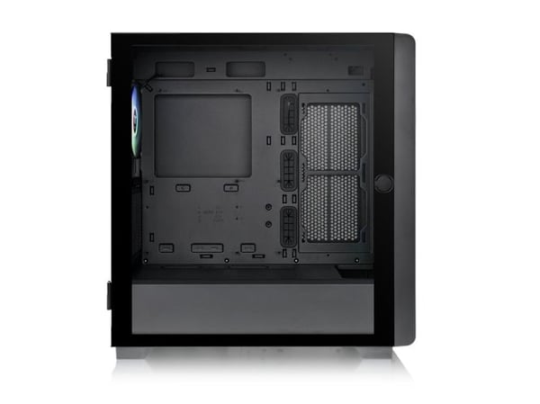 Thermaltake S Series S250 TG ARGB - Mid tower - utökad ATX - genomskinlig sidopanel (härdat glas) - ingen strömförsörjning (ATX) - svart - USB/ljud