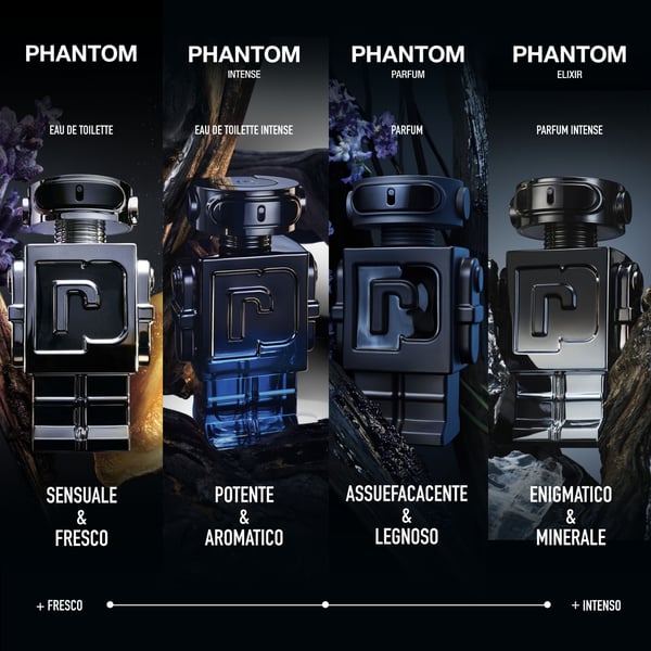 Rabanne Phantom Intense Eau De Parfum Intense Refillable 150 ml (mies)