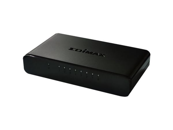 Edimax ES-3308P - Switch - ikke-styrt - 8 x 10/100 - stasjonær