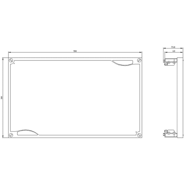 Siemens 8GK4501-2KK21, 300 mm, 460 mm, 510 mm, 30 mm, 685 g