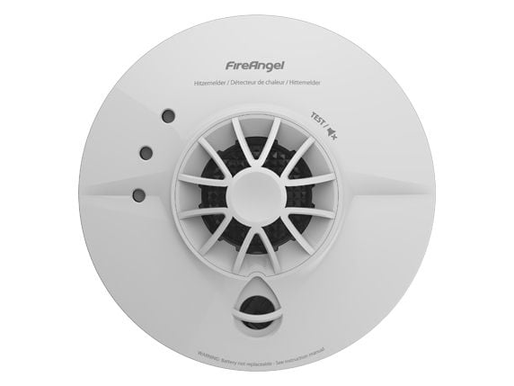 FireAngel HM-F-1EU, 85 dB, Valkoinen, AC, Akku, 230 V, 50 Hz, 0 - 93%
