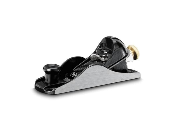 Stanley 1-12-220, Blockhyvel, Kolstål, Svart, Rostfritt stål, 4 cm, 200 mm, 11,2 cm