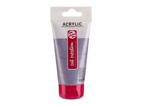 Talens Art Creation Acrylic Colour Tube Metallic Violet 835