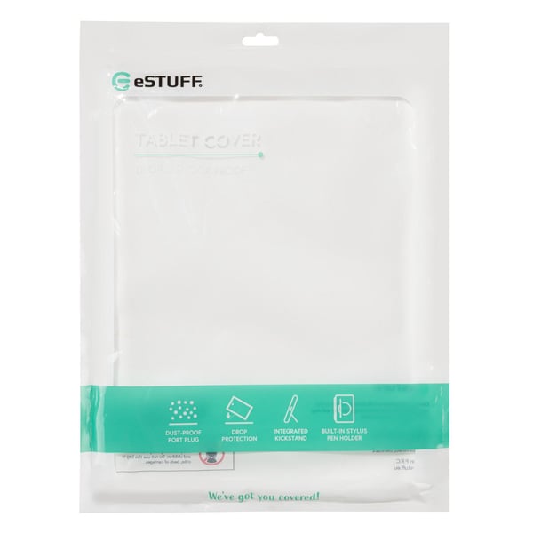 eSTUFF CHICAGO fodral till iPad 10,2 7:e/8:e/9:e generationen, svart