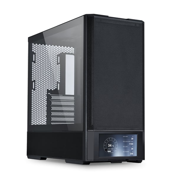 Lian Li LANCOOL 207 Digital LAN207DX datorchassi ATX härdat glas, svart