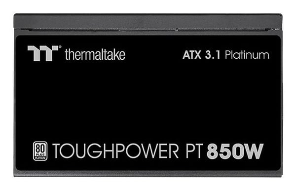 Thermaltake Virtalähde Toughpower PT ATX3.1/GEN5 80+P vähittäismyynti - PC/Palvelin virtalähde (PS-TPP-0850FNFAPE-1)