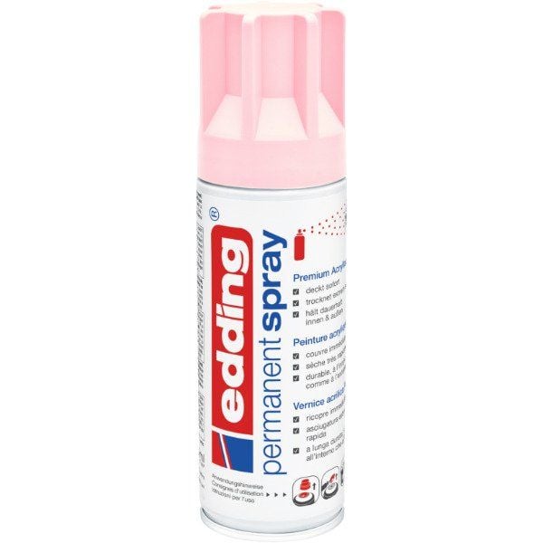 Edding Spray Pastel Rose Mat 200ml