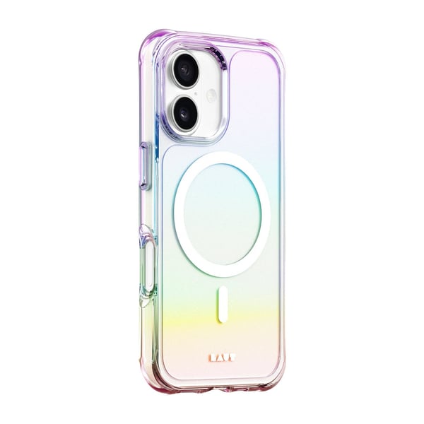 LAUT AERO HOLO, Suojus, Apple, iPhone 17, 16 cm (6.3"), Helmi, Läpinäkyvä