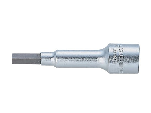 Bahco A6709M-3, Pistorasia, 1/4", Metrinen, 1 pää(t), 3 mm, Terästä