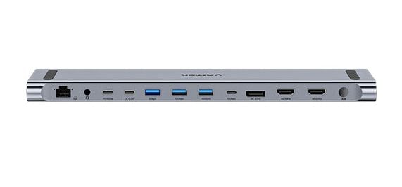 Unitek - Dockningsstation - för laptop - 2 x HDMI, DP - 1GbE