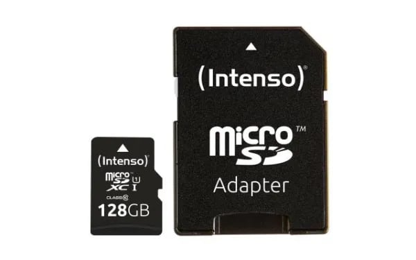 Intenso Premium - Flash-muistikortti (microSDXC-SD-sovitin sisältyy) - 256 GB - UHS-I / Class10 - microSDXC UHS-I