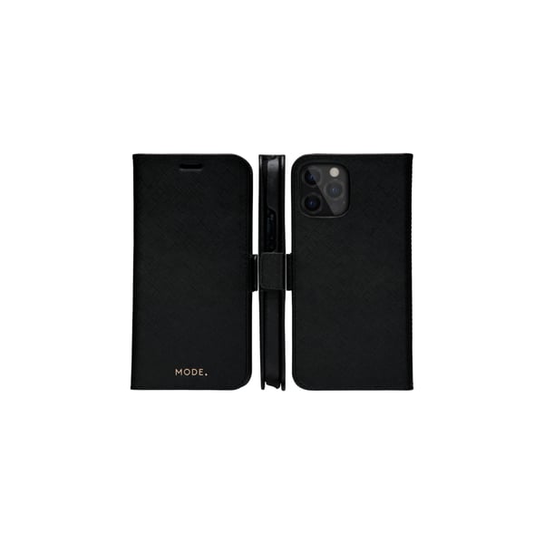 dbramante1928 New York, Lommebok-etui, Apple, iPhone 12/12 Pro, 15,5 cm (6.1"), Sort
