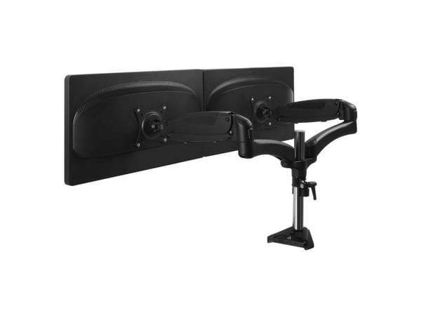 ARCTIC Z2-3D Gen 3 dubbel monitorarm, gasfjäder, 8 kg, 13"-34"