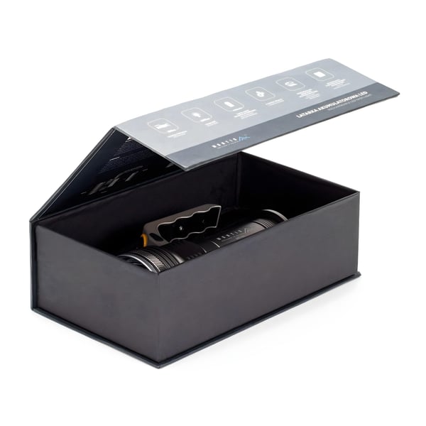 Montis MT154 uppladdningsbar LED-strålkastare 5 W, aluminium