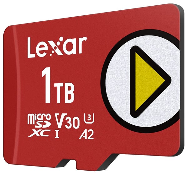 Lexar LMSPLAY001T-BNSNG, 1 TB, MicroSDXC, Klasse 10, UHS-I, 205 MB/s, 140 MB/s