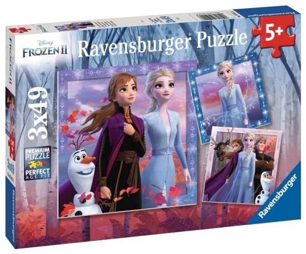 Ravensburger Puzzle 3x49 Frozen 2