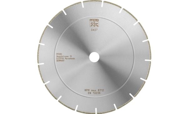 PFERD D1A1RSS 250-2,5-22,23 D 427 GAS2, Plast, 25 cm, 1 stk.
