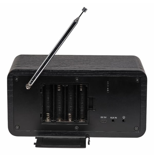 Denver DIR-200, Personal, DAB+, FM, 2 W, LCD, 6,1 cm (2.4"), 3,5 mm