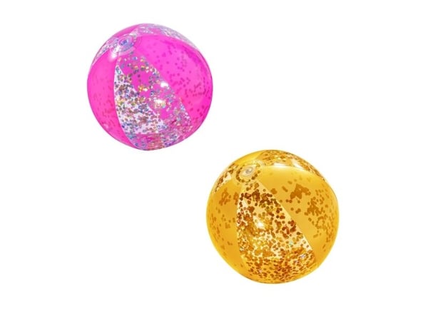 Bestway badeball m/ glitter 41 cm 2-asst