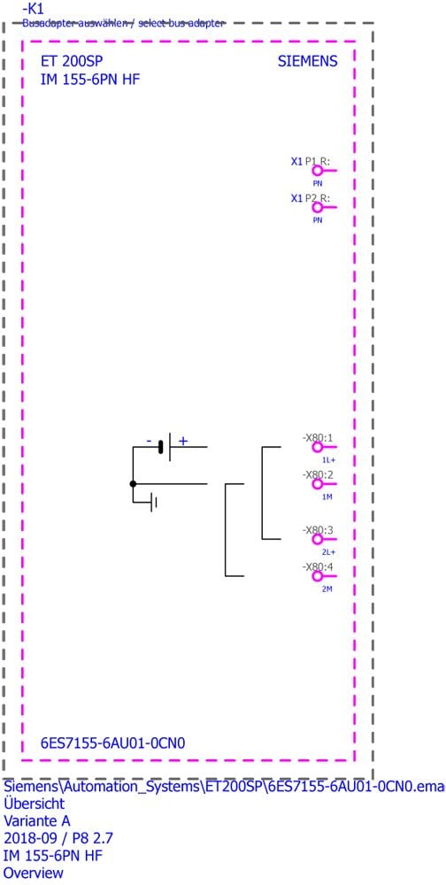 Siemens 6ES7155-6AU01-0CN0 6ES71556AU010CN0 PLC-expansionsmodul