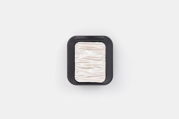 1 Pearlescent colour square, in a clamshell - "FINETEC" | Pearl Silver