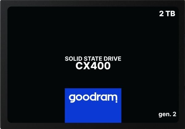 GOODRAM CX400 - Gen 2 - SSD - 2 TB - inbyggd - 2.5" - SATA 6Gb/s