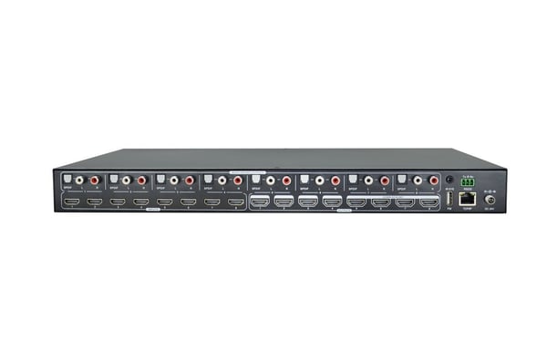 Vivolink VLHDMIMAT8X8, 3840 x 2160 pikseliä, 18 Gbit/s, PCM, Musta, 24 W, 100 - 240 V