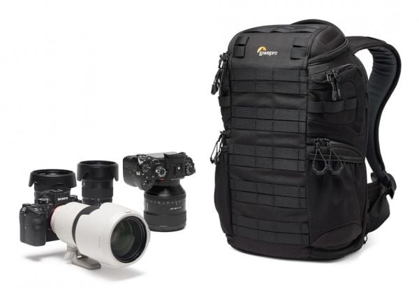 Lowepro ProTactic BP 350 AW III, Reppu, Universaali, Olkahihna, Notebook-lokero, musta