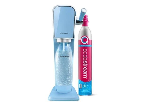 SodaStream Art, Blå, Stål, 173 mm, 245 mm, 430 mm, 1 L, Plast