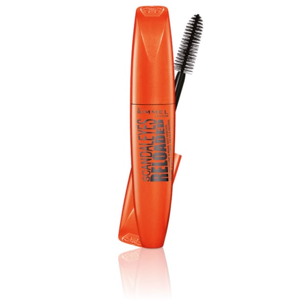 Rimmel Scandaleyes Reloaded, Musta, Musta, Pidennys, Volume, 24 t, Aqua/water/eau, Cera Alba/beeswax/cire D''abeille, Ammonium Acrylates Copolymer,...