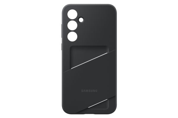 Samsung EF-OA356 - Baksidedeksel for mobiltelefon - termoplast-polyuretan (TPU) - svart - for Galaxy A35