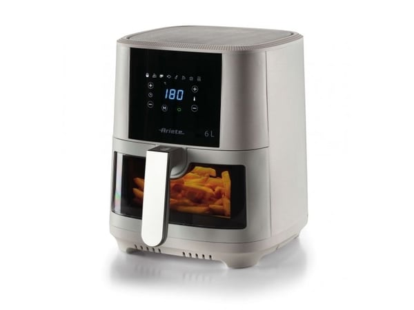 Ariete 4626/03, Kuumakiertoilmakypsennin, 6 L, 2,5 kg, 200 °C, Yksi, musta