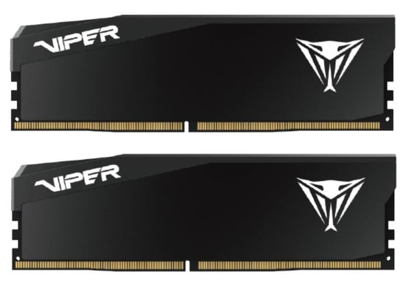 PATRIOT VIPER ELITE 5 ULTRA - DDR5 - sett - 96 GB: 2 x 48 GB - DIMM 288-pin - 6400 MT/s / PC5-51200 - CL32 - 1.4 V - ikke-bufret - on-die ECC - svart