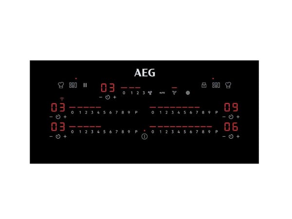 AEG CCE84779FB, Musta, Sisäänrakennettava, 83 cm, Vyöhykkeellinen induktiokeittotaso, 4 vyöhykettä (vyöhykkeitä)