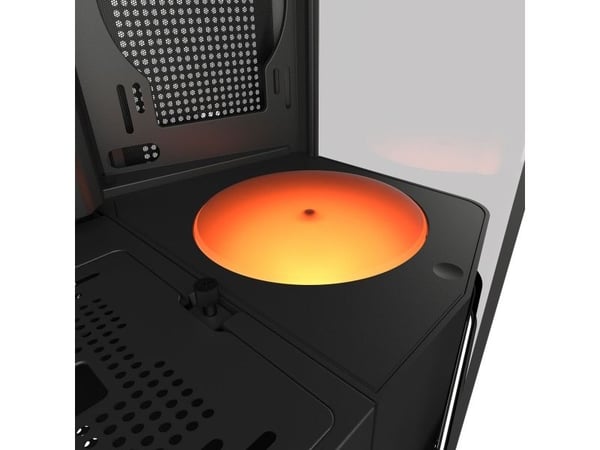 COUGAR CGR-58M6B-RGB, Midi Tower, PC, Svart, ATX, CEB, EATX, micro ATX, Mini-ITX, Metall, Plast, Härdat glas, Spela