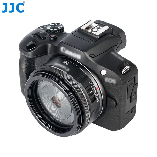 JJC LH-EW55II, 2,8 cm, Rund, ABS, Aluminium, Svart, 15,9 g