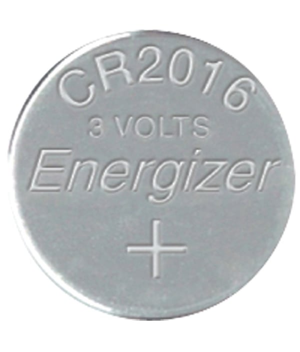 Energizer ENCR2016, Engångsbatteri, CR2016, Litium, -1 V, 1 styck, Silver
