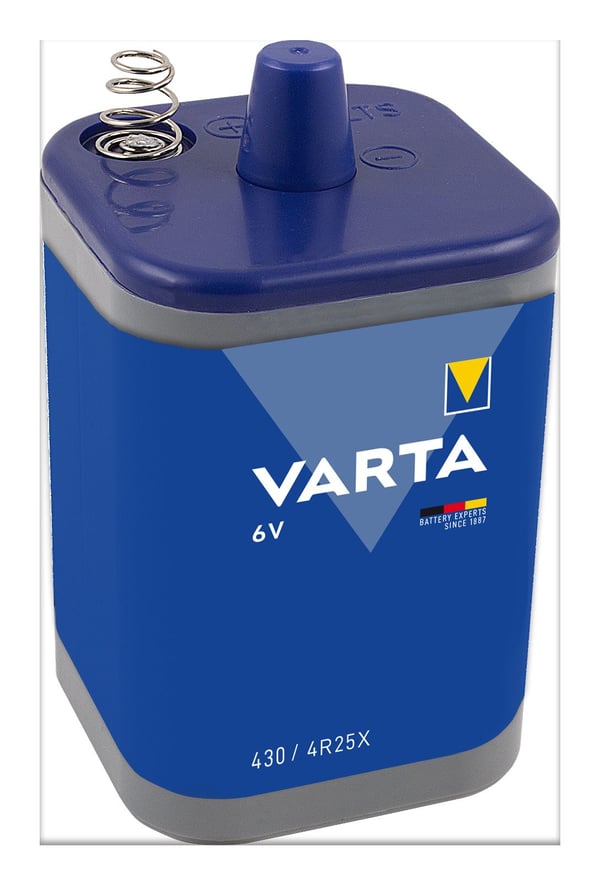 Varta 430 101 111, Sinkkikloridi, 6 V, 1 kpl, Kiina, 67 mm, 67 mm