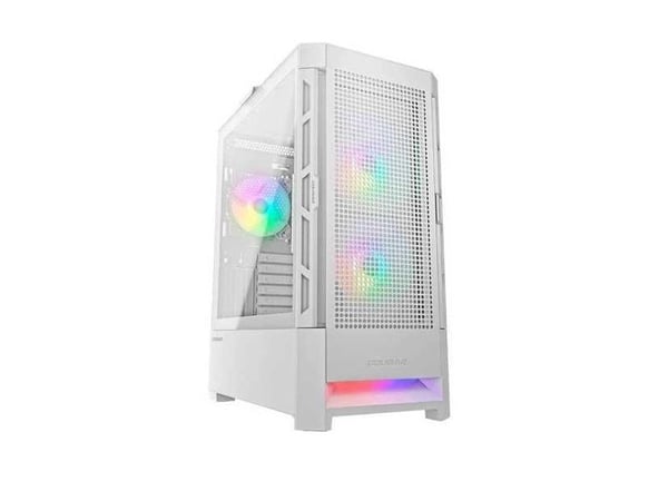 COUGAR CGR-5ZD1W-AIR-RGB, Midi Tower, PC, Vit, ATX, CEB, EATX, micro ATX, Mini-ITX, Nylon, Multi