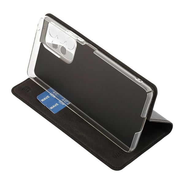Wave BookCase protective case, Samsung Galaxy A53 5G, black